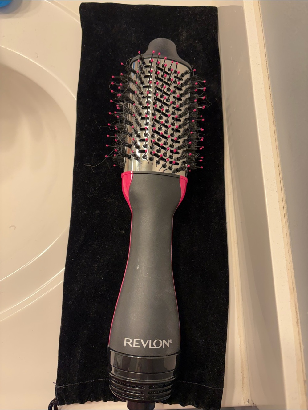 Revlon One-Step Hair Dryer Comb and Volumizer Titanium Max Edition -